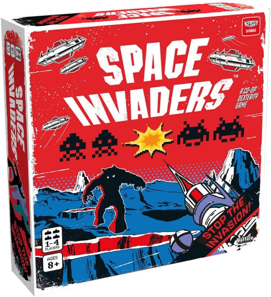 Space Invaders Game Dexterity Launch Game Cooperative Gameplay