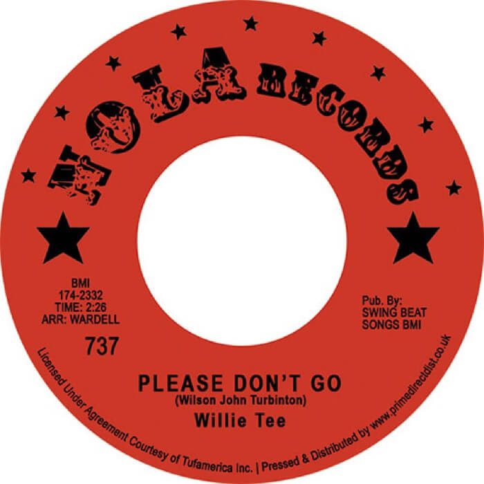 Willie Tee - Please Don't Go (Vinyl)