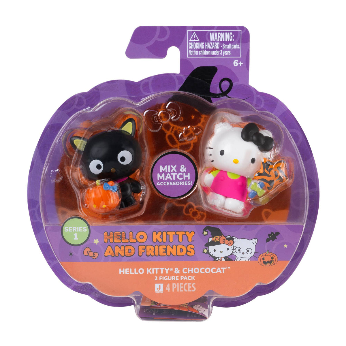 Hello Kitty 2" Halloween 2 Figure Pack Assortment