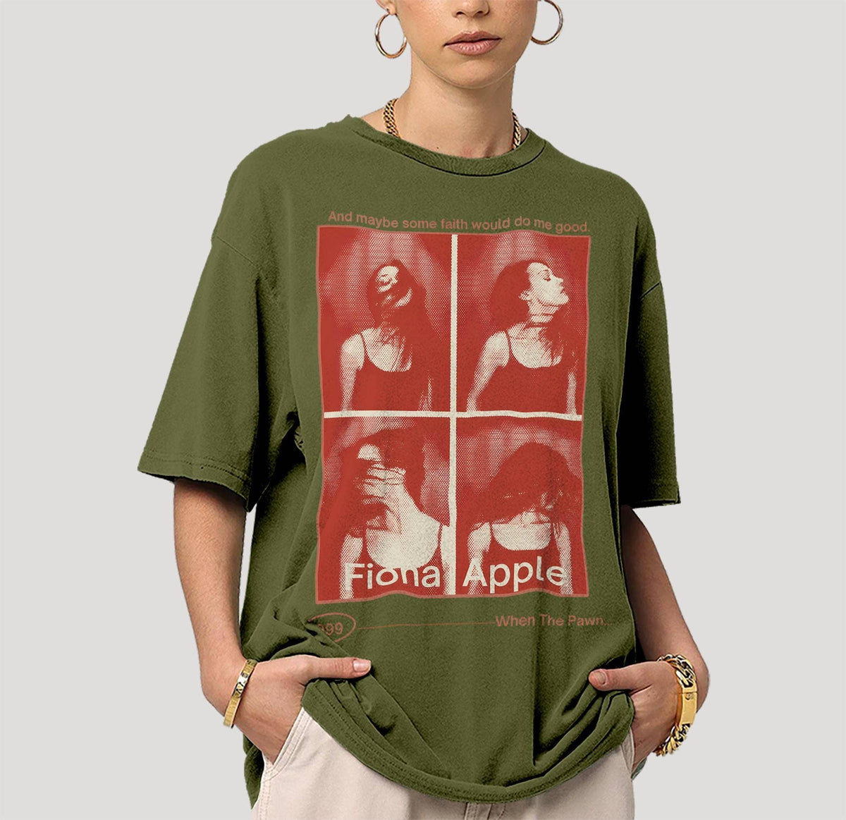 Fiona Apple When The Pawn 1999 Album Music T-Shirt