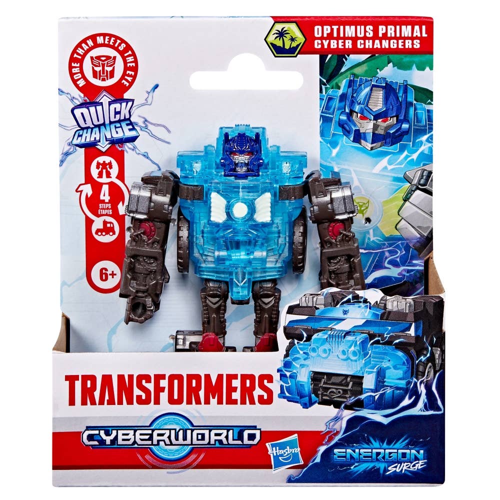 Transformers Cyberworld Cyber Changers Optimus Primal