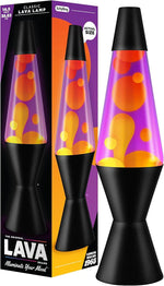 Novelty Lava Lamp -14.5 - Yellow/Purple/Black