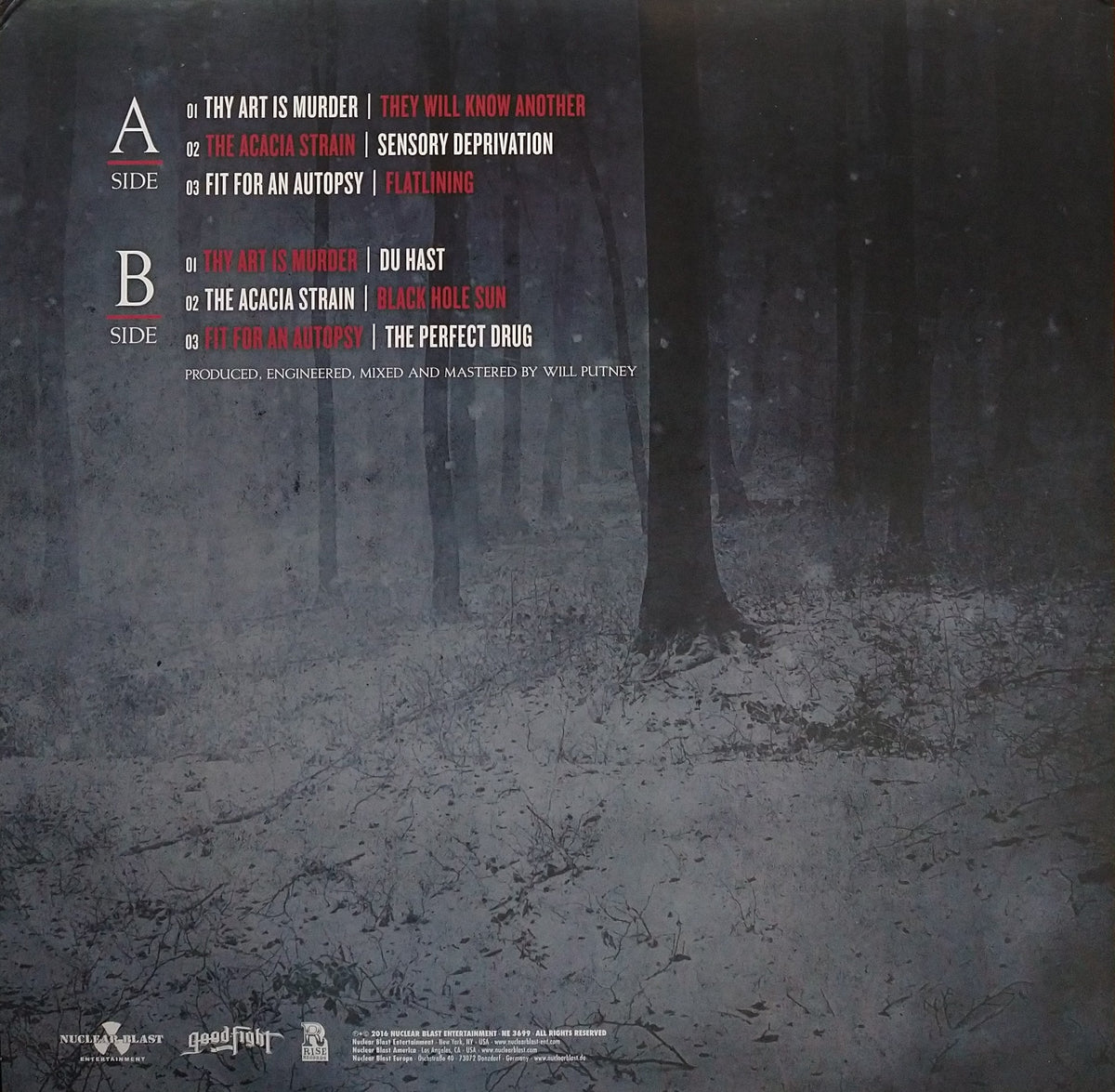 Thy Art Is Murder / The Acacia Strain / Fit For An Autopsy – The Depression Sessions (Pre-Owned Vinyl)