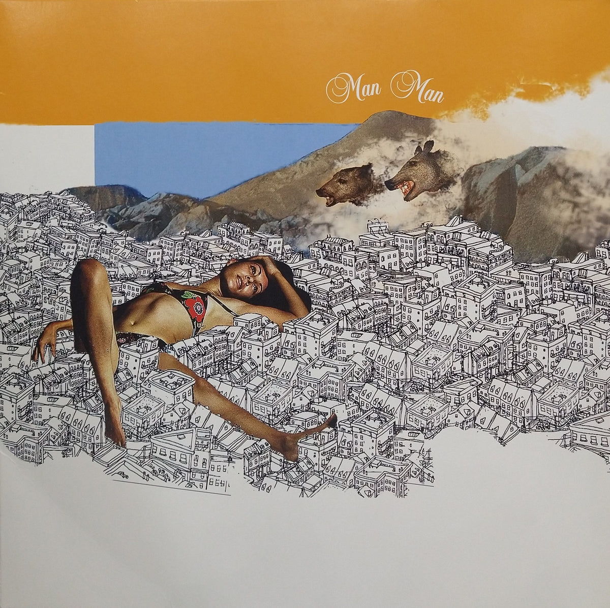 Man Man ‎– The Man In A Blue Turban With A Face (Pre-Owned Vinyl)
