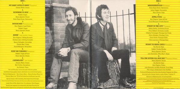 Pete Townshend • Ronnie Lane : Rough Mix (CD, Album, Ltd, RE, RM, Pap)