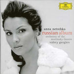 the album cover for Anna Netrebko - Russian Album