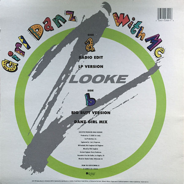 Z'Looke : Girl Danz With Me (12")