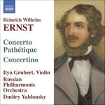 the album cover for Ilya Grubert - Concerto Pathetique