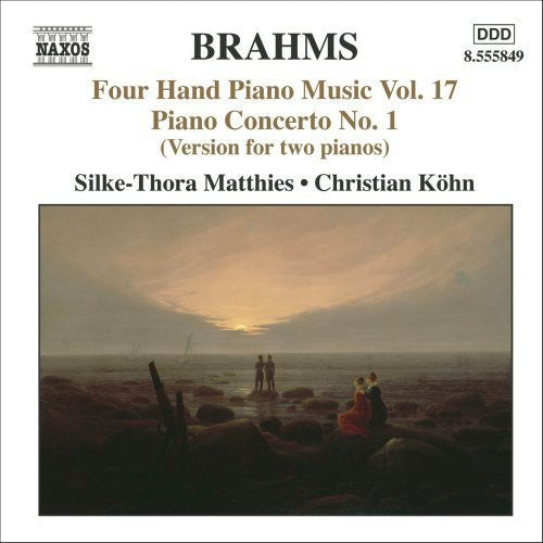 the album cover for Silke-Thora Matthies - 4 Hands Piano Music 17