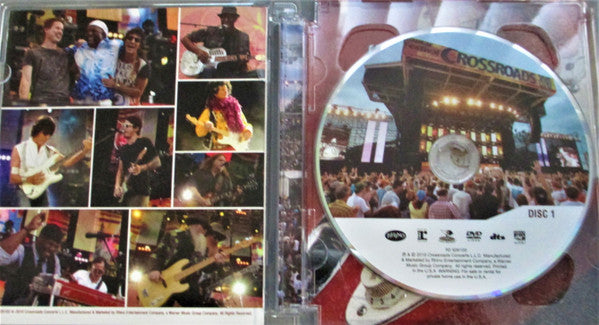 Eric Clapton : Crossroads (Eric Clapton Guitar Festival 2010) (2xDVD-V, Multichannel)