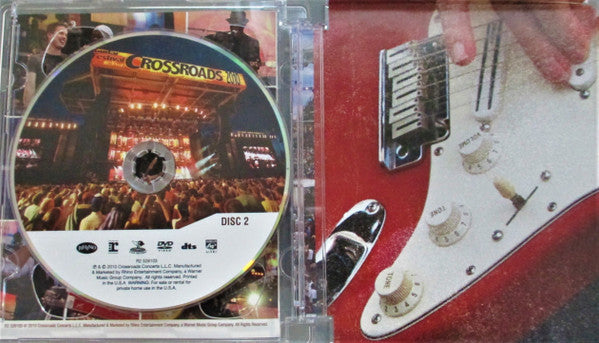 Eric Clapton : Crossroads (Eric Clapton Guitar Festival 2010) (2xDVD-V, Multichannel)