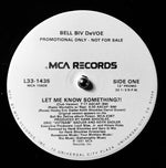 Bell Biv Devoe : Let Me Know Something?! (12", Single, Promo)