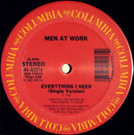 Men At Work : Everything I Need (12", Single)