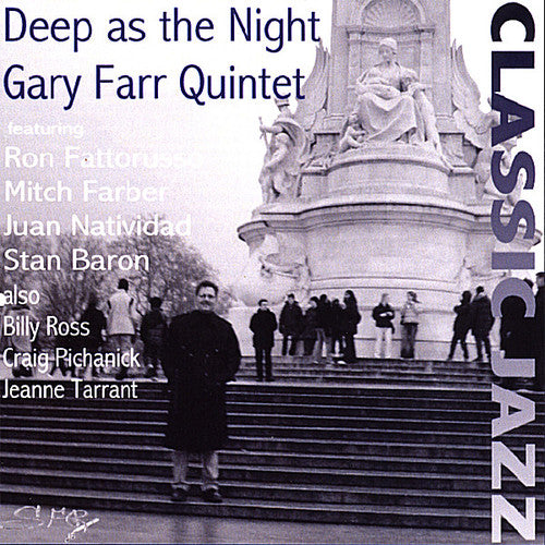 the album cover for Gary Farr - Deep As the Night