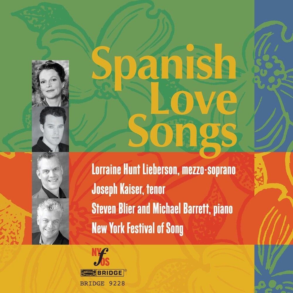 the album cover for Lorraine Hunt Lieberson - Spanish Love Songs