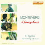 the album cover for Fagiolini, I - Flaming Heart