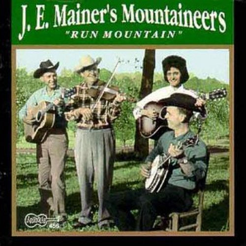 the album cover for J Mainer E & Mountaineers - Run Mountain