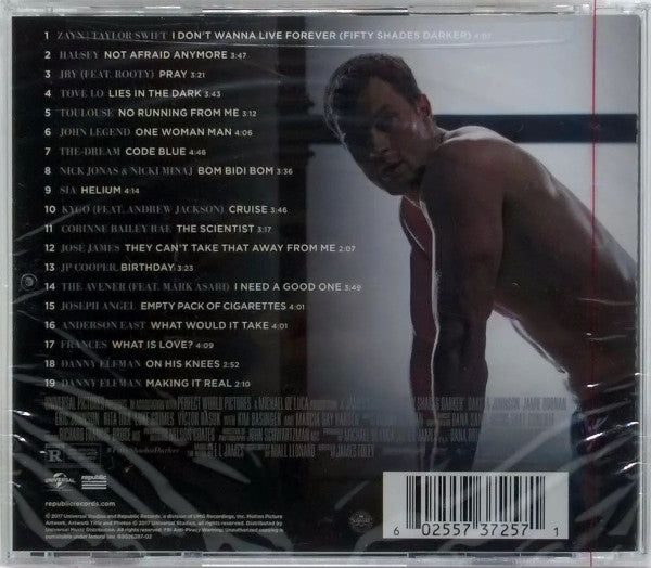 Various : Fifty Shades Darker (Original Motion Picture Soundtrack) (CD, Comp)