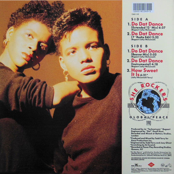 She Rockers : Do Dat Dance (12", Promo)
