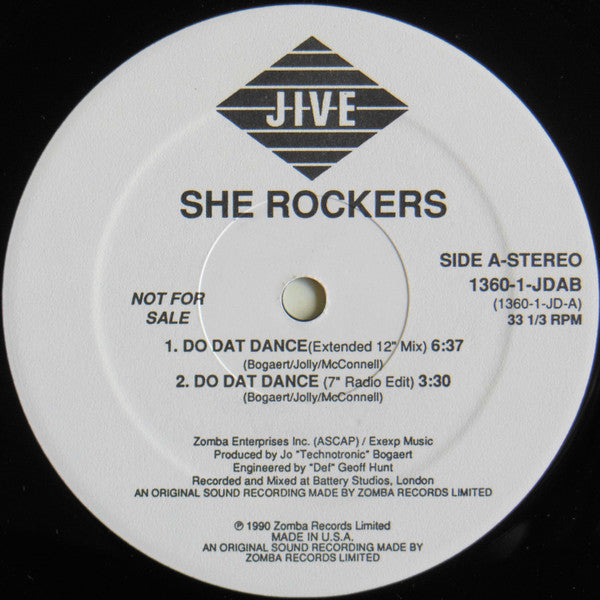 She Rockers : Do Dat Dance (12", Promo)