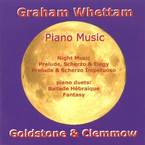 the album cover for Goldstone & Clemmow - Piano Music