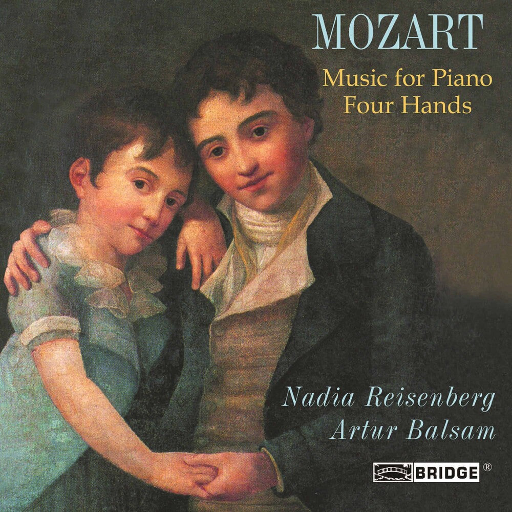 the album cover for Artur Balsam - Music for Piano Four Hands