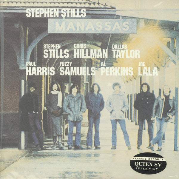 Stephen Stills, Manassas : Manassas (2xLP, Album, Ltd, RE, RM, 180)