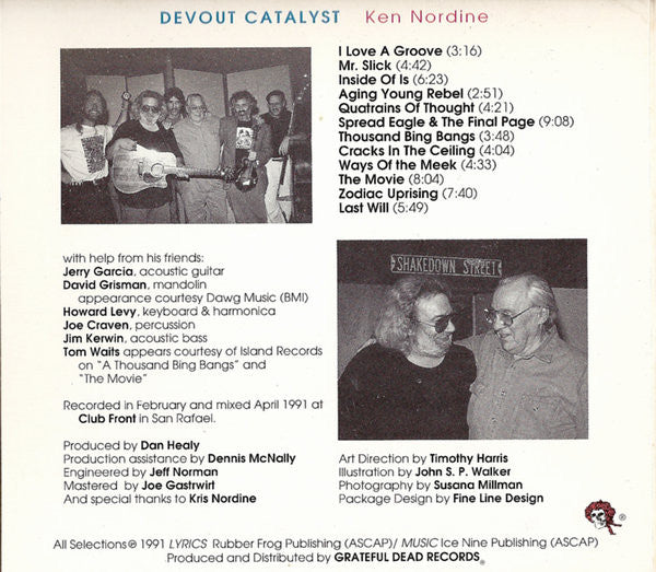 Ken Nordine : Devout Catalyst (CD, Album)