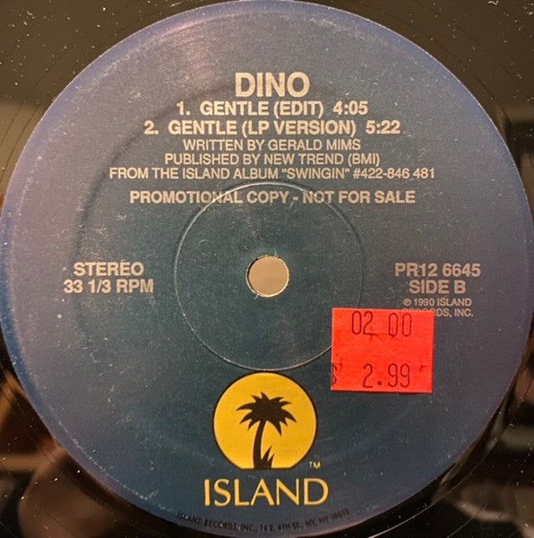 Dino (2) : Gentle (12", Promo)