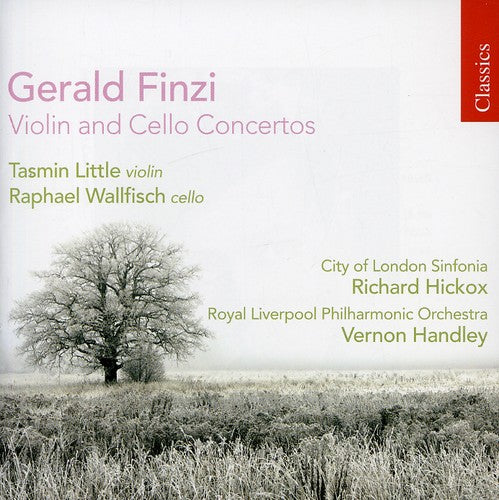 the album cover for G. FINZI - Violin & Cello Concertos