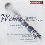 the album cover for Janet Hilton - Complete Clarinet Works