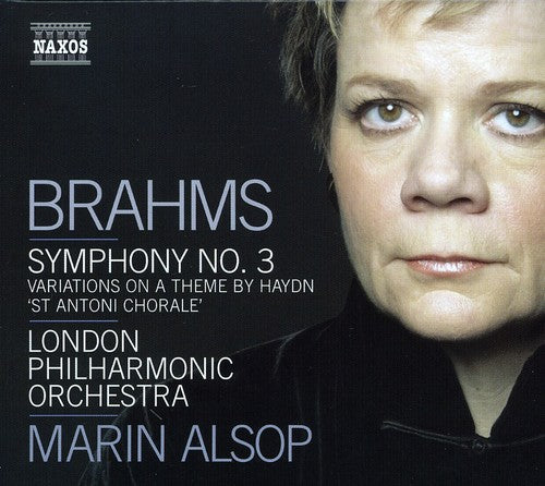 the album cover for Marin Alsop - Symphony 3