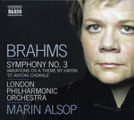 the album cover for Marin Alsop - Symphony 3
