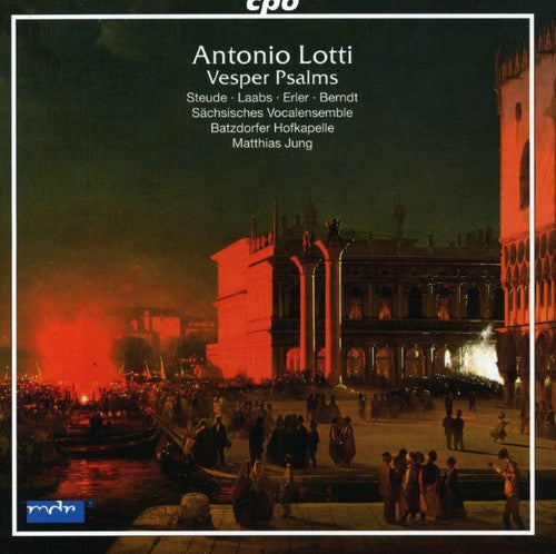 the album cover for A. Lotti - Vesper Psalms