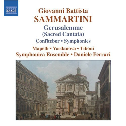 the album cover for Daniele Ferrari - Sacred Cantata