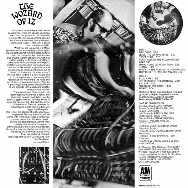 The Wozard Of Iz : An Electronic Odyssey (LP, Album)