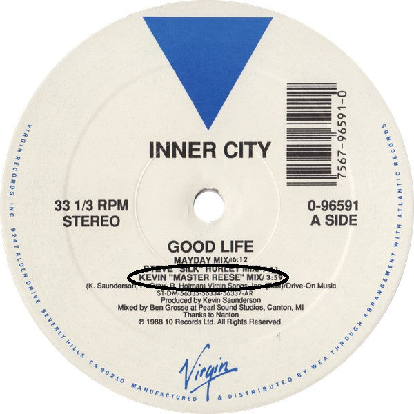 Inner City : Good Life (12")