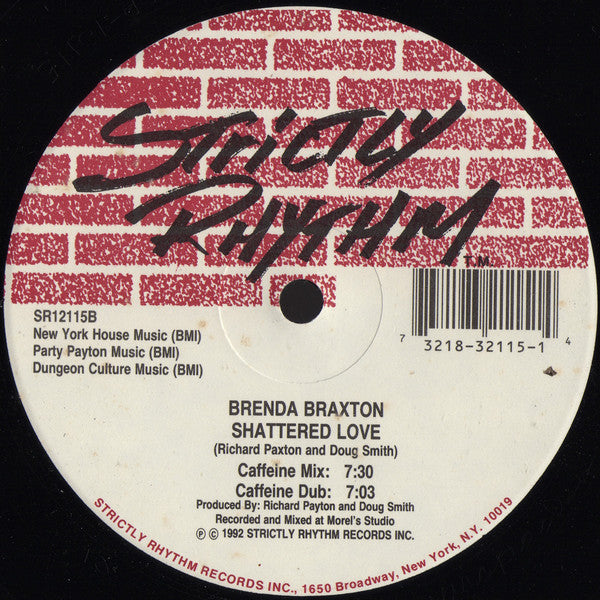 Brenda Braxton : Shattered Love (12")