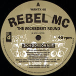 Rebel MC Featuring Tenor Fly : The Wickedest Sound (12")