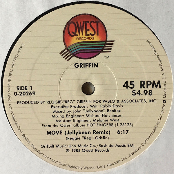 Griffin* : Move (12", Maxi)