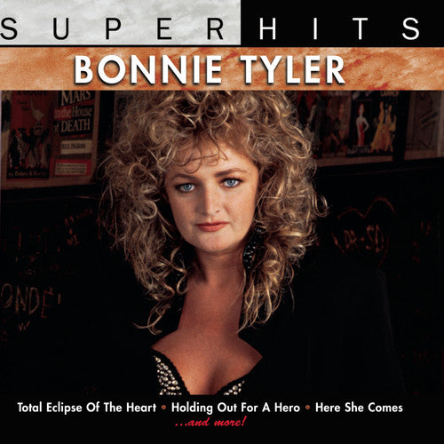 the album cover for Bonnie Tyler - Super Hits
