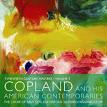 the album cover for Edward Higginbottom - Copland & His American Contemporaries