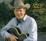 the album cover for David Ball - Heartaches By the Number