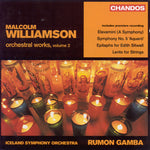 the album cover for Rumon Gamba - Orchestral Works 2