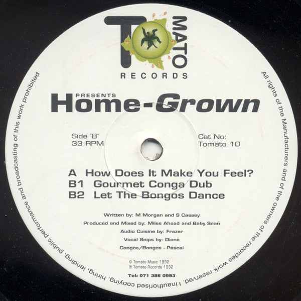Home-Grown : How Does It Make You Feel? (12")