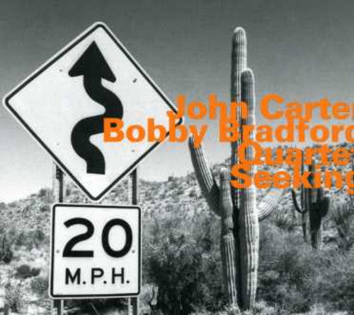 the album cover for Carter/Bradford - Seeking [Import]