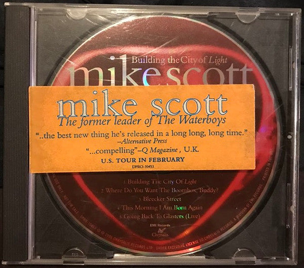 Mike Scott : Building The City Of Light (CD, EP, Promo)
