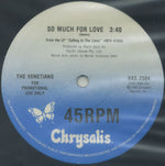 The Venetians : So Much For Love (12", Promo)