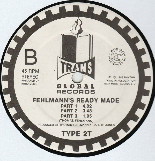 Fehlmann's Ready Made* : Ready Made (12")