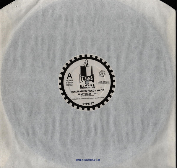 Fehlmann's Ready Made* : Ready Made (12")